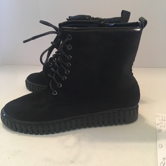 italina Shoes - Italina Lace Up side zip bootie